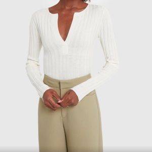 Toteme Aversa Ribbed Knit Top